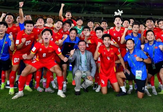 베트남 U-23 포상금 관련 보도 이미지