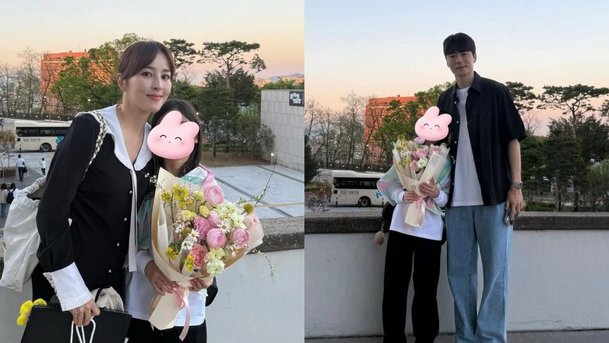 기성용♥한혜진, 딸 벌써 이렇게 컸어?…유전자 대박 [RE:스타]