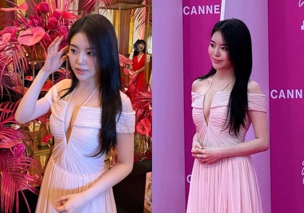 '조재현 딸' 조혜정, 칸 빛낸 여신…압도적 볼륨감 [RE:스타]