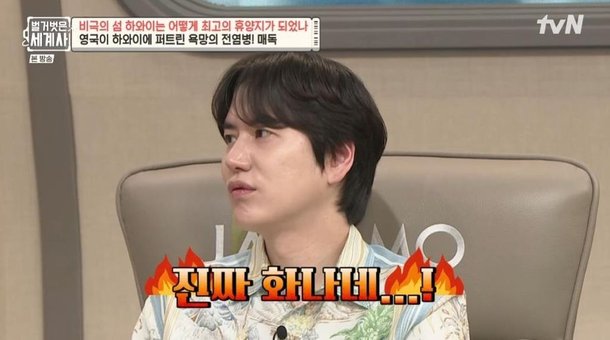 짐승들을 데려왔다…규현, 하와이 원주민에 성병 옮긴 영국에 분노 (&apos;벌거벗은 세계사&apos;)