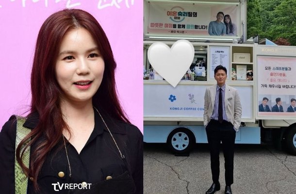 &apos;암 투병&apos; 진태현, ♥박시은 선물에 감동 아내가 커피차 보내, 걱정말라고… [RE:스타]