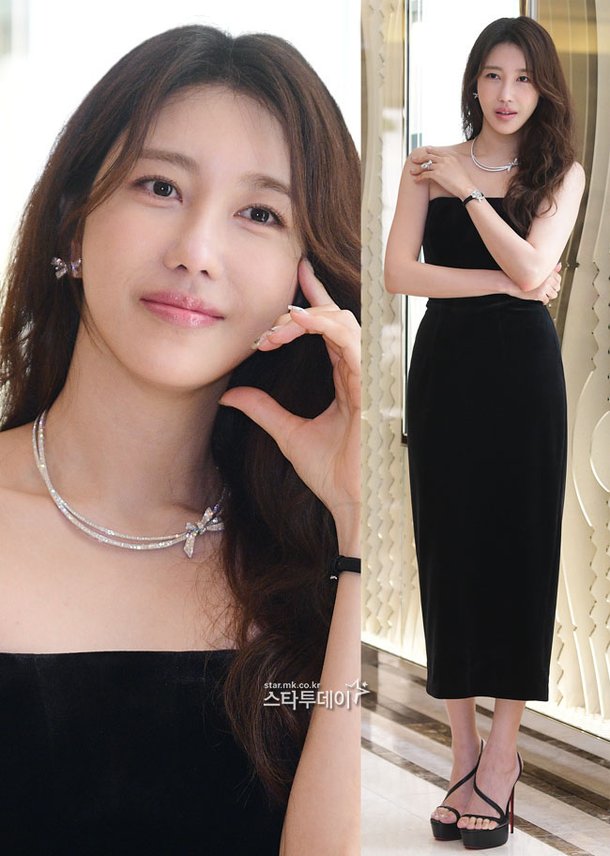 이지아, 46세 맞아? 보석보다 빛나는 뱀파이어 미모[MK포토앨범]
