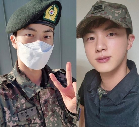 Jin do BTS ocupa o primeiro lugar na votação para ídolo que deverá estar ativo após dispensa do serviço militar