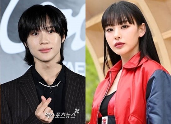 샤이니 태민, 노제와 백허그 스킨십 포착…열애설 확산에 "확인 중" [공식입장]