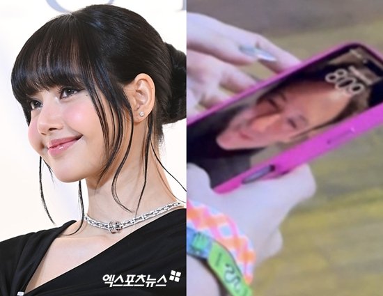 블랙핑크 리사, 배경화면은 ♥재벌 남친…이젠 대놓고 애정 표출 [엑&apos;s 이슈]
