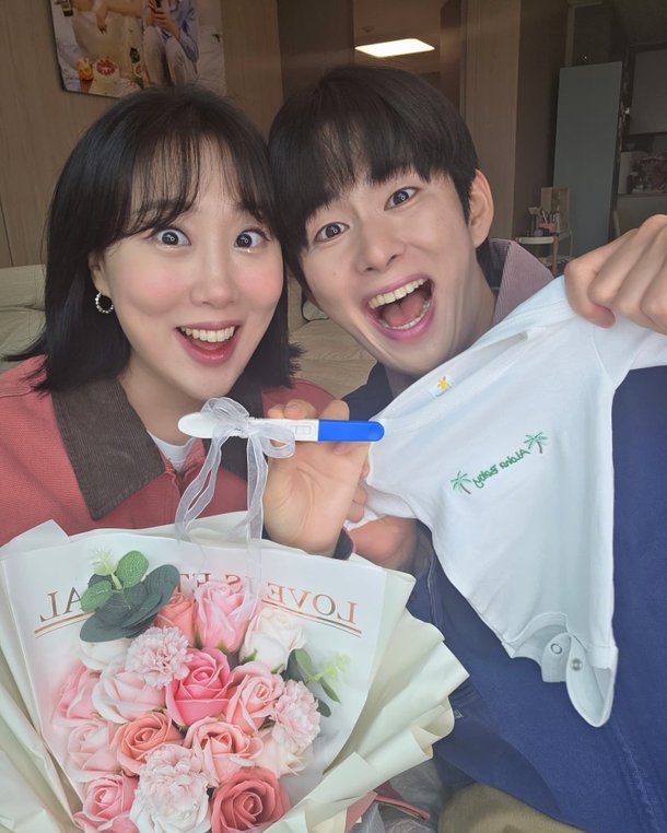 &apos;난임 고백&apos; 임라라♥손민수, 임신 발표 이런 날이 오다니 꿈만 같아 [전문]