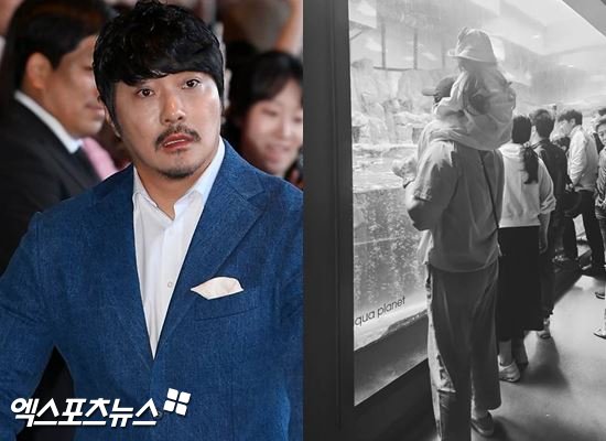 결혼 숨겼던 KCM, 당당히 딸과 데이트…아기 얼굴도 예쁠듯