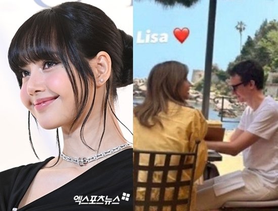이젠 가리지도 않네…리사, 블핑 투어 앞두고 ♥재벌 남친과 또 &apos;데이트&apos; [엑&apos;s 이슈]
