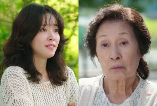 한지민=김혜자의 인격 분리 &apos;충격 전개&apos;…감동vs억지 활활 [엑&apos;s 이슈]