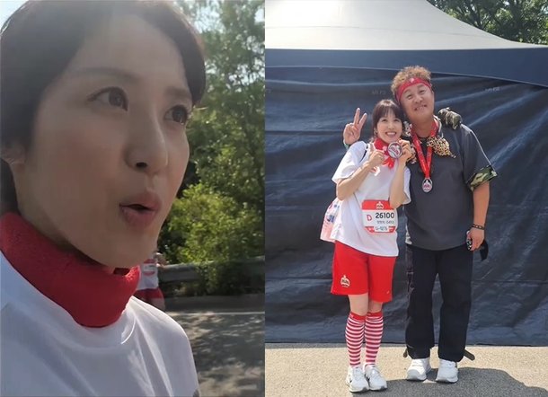 &apos;무도&apos; 명셰프, 20주년 마라톤 대회서 정준하와 투샷…다시 만난 김치전 남매쓰