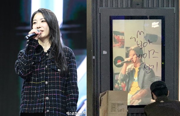 보아 향한 욕설, 서울 일대 퍼졌다…전광판·건물 벽 &apos;악플 테러&apos; 충격 [엑&apos;s 이슈]