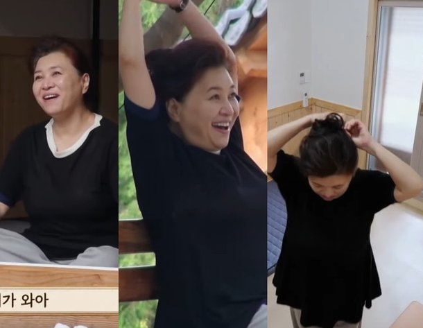 &apos;59세&apos; 오은영, 사자머리 벗고 똥머리 &apos;질끈&apos;…더 예쁘잖아? 민낯 공개까지 [엑&apos;s 이슈]