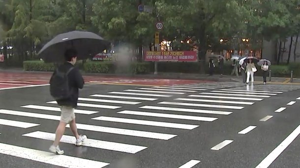 도로 위 번개