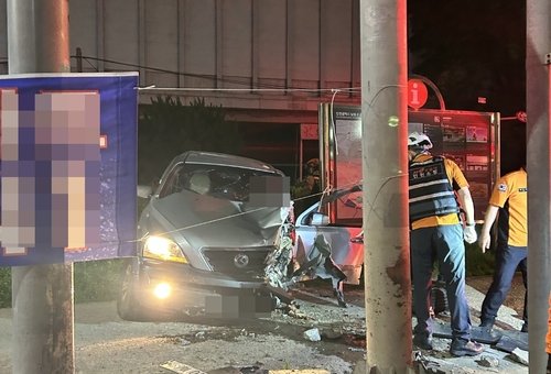 음주단속 도주차량에 두 아이 아빠 참변…40대 구속영장