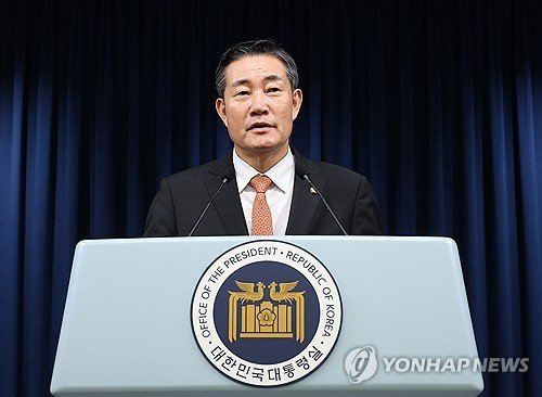 [속보] 尹대통령, 국방장관 후보에 국민의힘 신원식 의원 지명