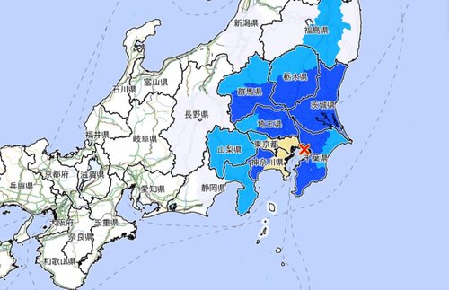 일본 도쿄서 규모 4.8 지진…신칸센 1편 10분간 긴급정지종합