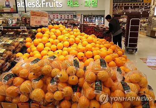 국산과일 가격 오르자 수입산 몸값 쑥…오렌지 매출 20배↑