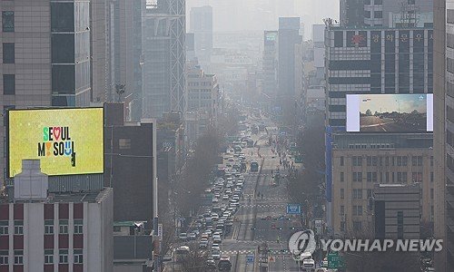 올해 첫 황사…서울에 작년 5월 이후 1년만 불청객종합