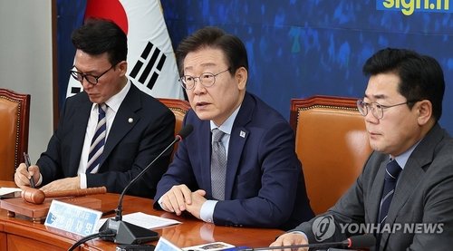 민주, 금투세 폐지로 결론…이재명 "주식시장 너무 어렵다"(종합)