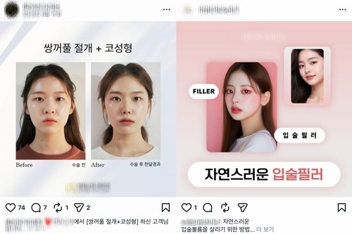 "시술하고 정말 예뻐졌어요"…알고보니 AI 생성 가짜 후기