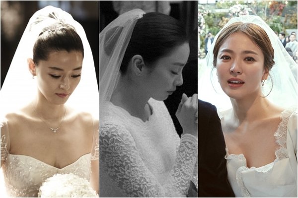 스타 웨딩] 전지현·김태희·송혜교, '3대 미녀' 결혼식 헤어·메이크업 총정리 : 네이트 뉴스