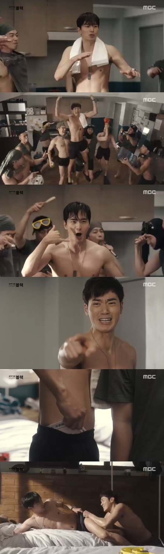 굿바이미스터블랙 이진욱 알몸댄스에 속옷싸움까지 파격 코믹연기 : 네이트 연예