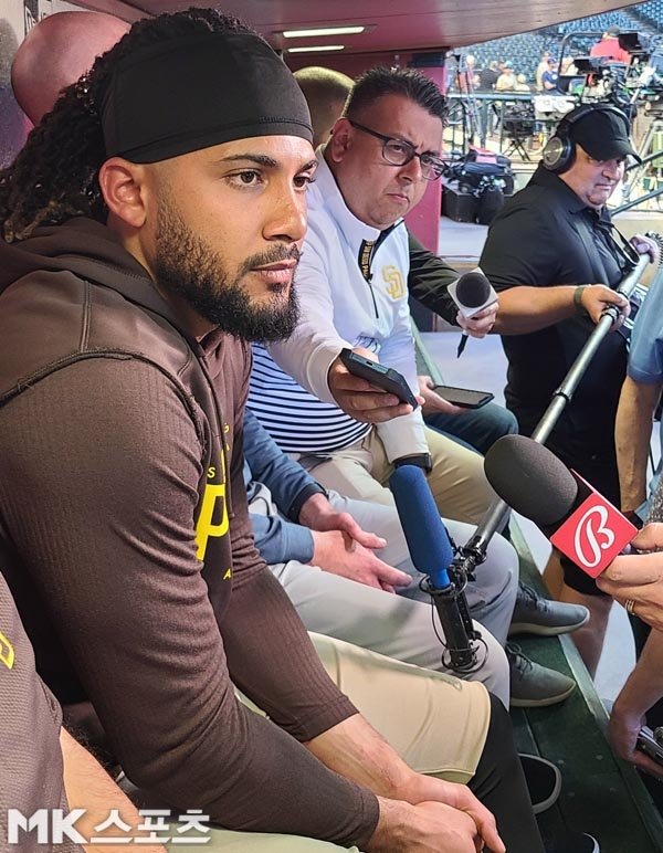 &amp;#39;복귀&amp;#39; 타티스 &amp;quot;내가 얼마나 복받은 존재인지 알았다&amp;quot; [현장인터뷰] : 네이트 스포츠