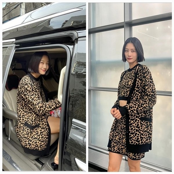 이현이, '41세에 아프리카 다녀왔나!'…날씨와 찰떡 호피무늬 룩 : 네이트 연예