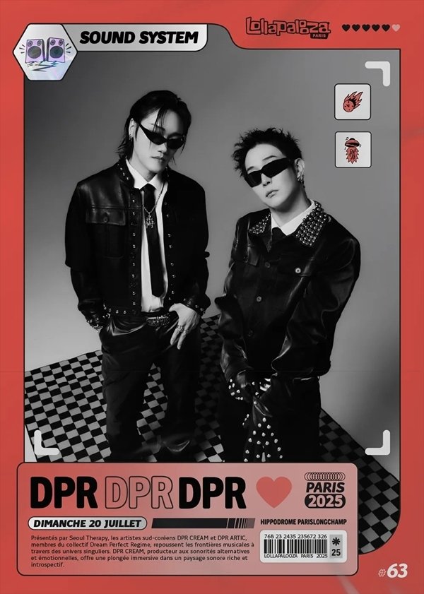 DPR CREAM-DPR ARTIC, '롤라팔루자 파리' 출격…유럽 달군다 : 네이트 연예