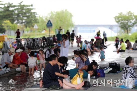 [포토]'더워요' : 네이트 뉴스