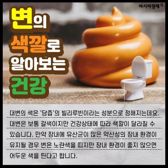 [카드뉴스]'똥'의 경고 무시할 수 없는 이유 : 네이트 뉴스