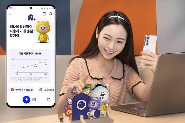 SK Telecom launches new growth-type AI service with cute characters ...