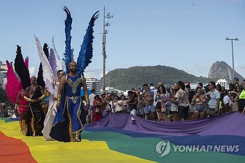 Brazil LGBTI+ Rio Pride Parade : 네이트 뉴스