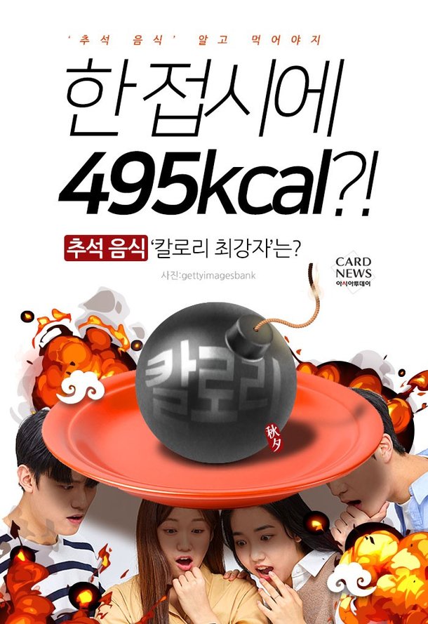 [카드뉴스] 한 접시에 495kcal?! 