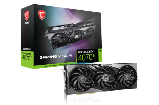 MSI, 지포스 RTX 4070Ti × 슬림 출시…