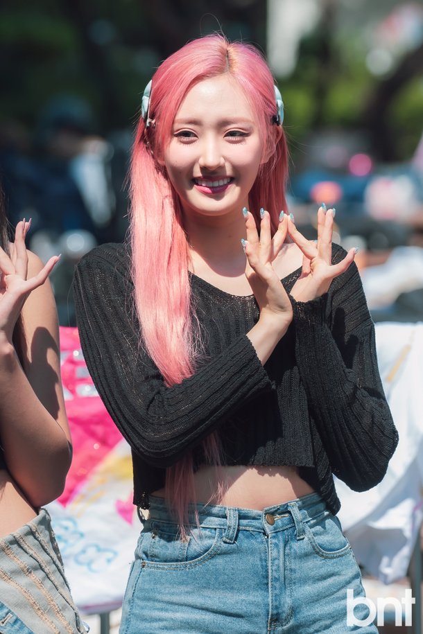 [bnt포토] 하이키 휘서 '스마일퀸' : 네이트 뉴스