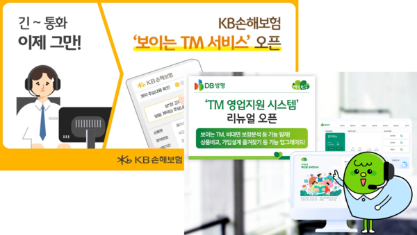 KB손보에 DB생명까지 '보이는TM' 도입 확산 이유는? : 네이트 뉴스