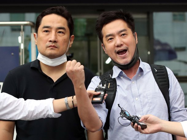 '가세연' 김세의, 강용석 변호사 고소…