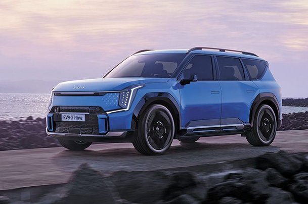 한 번 충전에 500㎞, 기아 대형 SUV 'EV9' 공개 : 네이트 뉴스
