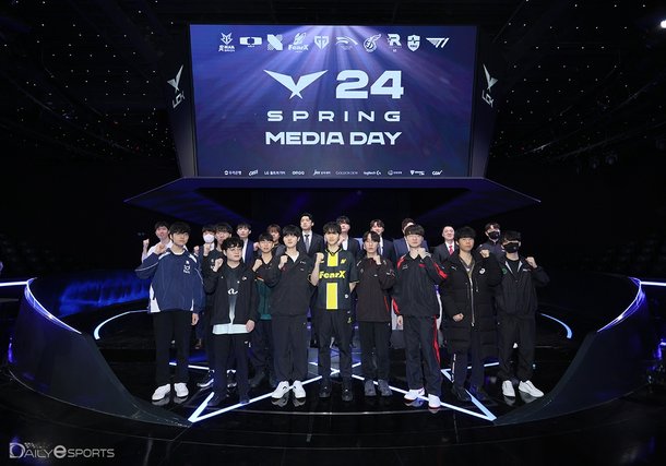[포토] LCK 10개 팀 대표 