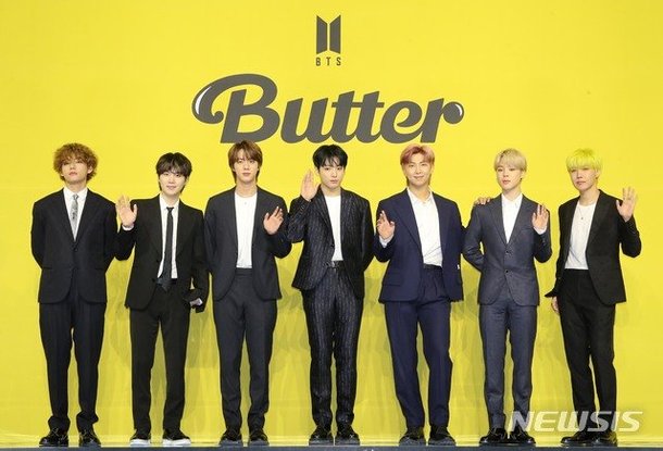 방탄소년단 "버터, 빌보드 3주 1위라니…아미 덕분" : 네이트 뉴스