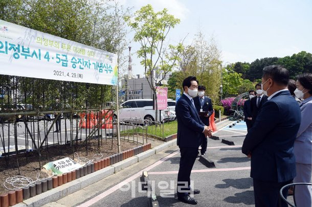 [포토]안병용 의정부시장 충효 상징 대나무처럼 시민 위하는 공직자 되길 네이트 뉴스