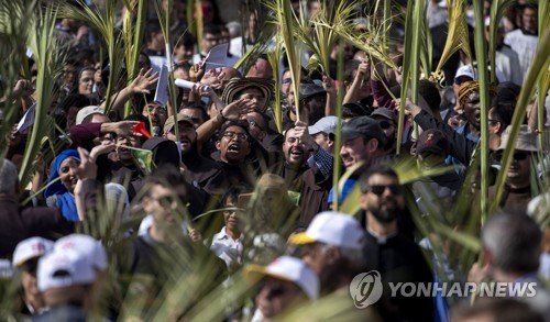 ISRAEL JERUSALEM HOLY WEEK : 네이트 뉴스