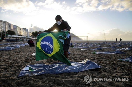 BRAZIL CORONAVIRUS COVID19 PANDEMIC : 네이트 뉴스