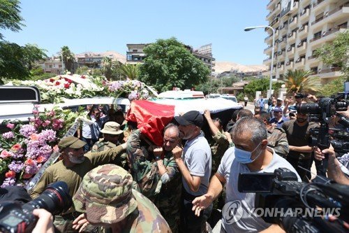 SYRIA PEOPLE AHMED JIBRIL FUNERAL : 네이트 뉴스