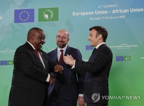 BELGIUM EU AFRICAN UNION SUMMIT : 네이트 뉴스