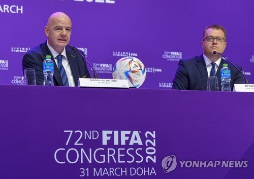 QATAR SOCCER FIFA CONGRESS 2022 : 네이트 뉴스