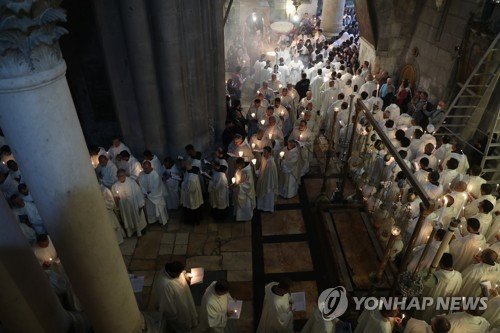 MIDEAST JERUSALEM HOLY WEEK : 네이트 뉴스