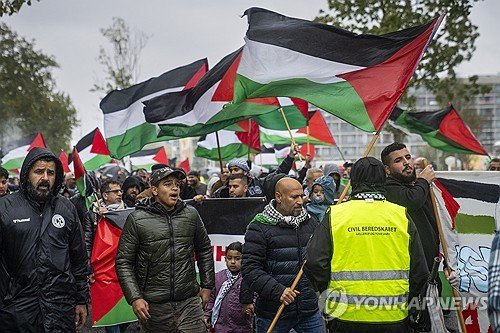 DENMARK ISRAEL PALESTINIANS CONFLICT : 네이트 뉴스