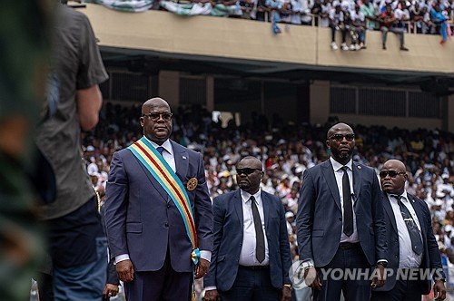RDC CONGO PRESIDENTIAL INAUGURATION : 네이트 뉴스
